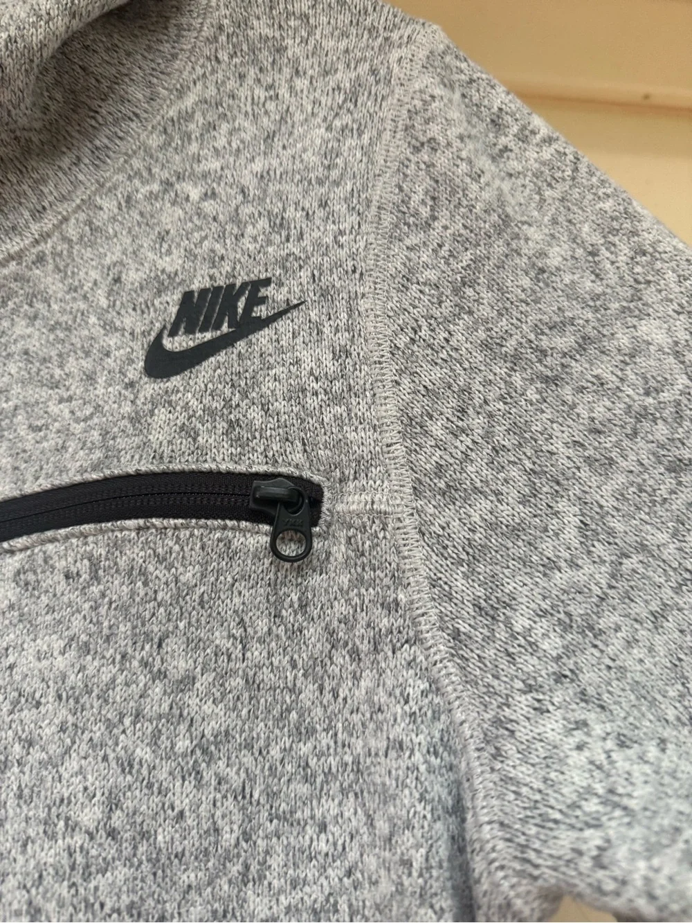 Nike Therma-Fit Grey Pullover Hoodie Sweater Size Small